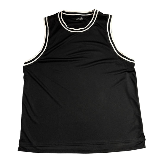 Anko Active Sleeveless Sports Tank Black White Trim 3XL 💪🔥