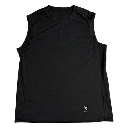 InSport Sleeveless Training Tank Black Minimal Gym Wear 💪🔥