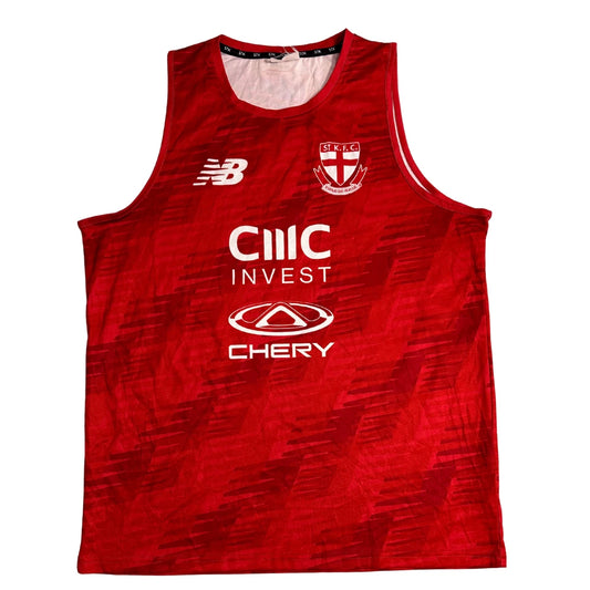 St Kilda Saints AFL Sleeveless Jersey Red New Balance 🏉🔥