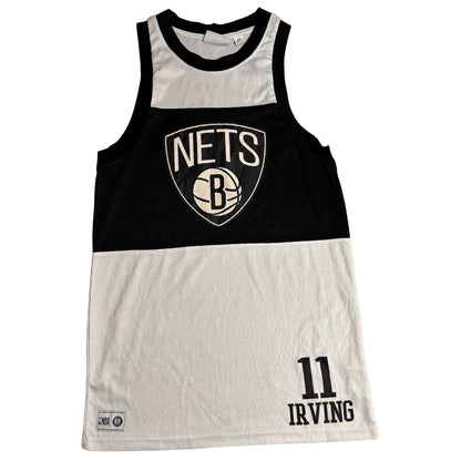 NBA Brooklyn Nets Kyrie Irving 11 Jersey Black White 🖤🤍🔥