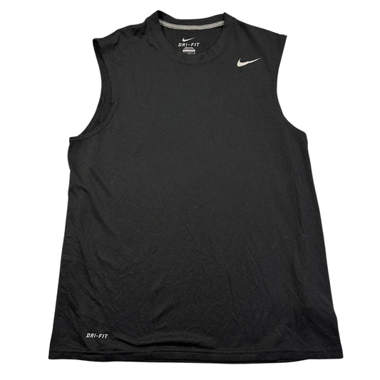 Nike® Black Dri-FIT Sleeveless Performance Top(L)