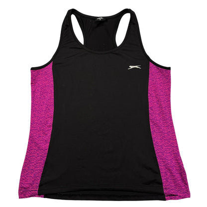 Slazenger black racerback performance tank top