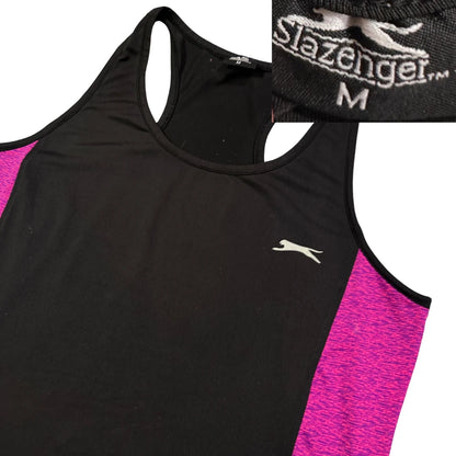 Thrift-and-treasures Black Tank Top(M) SANDO COLLECTION