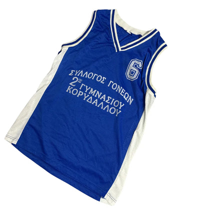 Premier Sport Number 6 Mesh Basketball Jersey