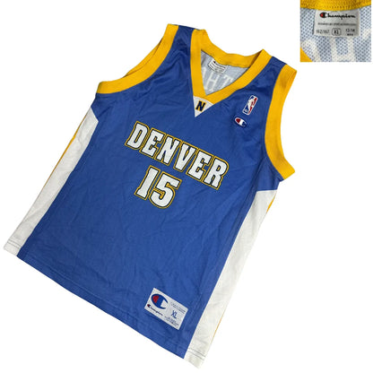 CHAMPION Denver Number 15 Mesh Basketball Jersey