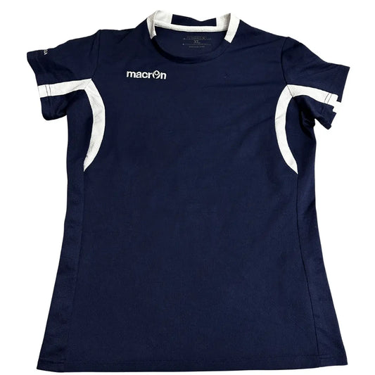Macron Navy Blue Sports Training T Shirt 🏃‍♂️⚽