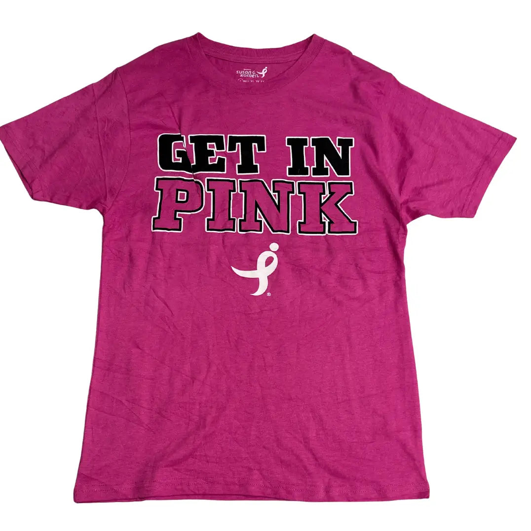 💗 Get In Pink – Susan G Komen Awareness T-Shirt