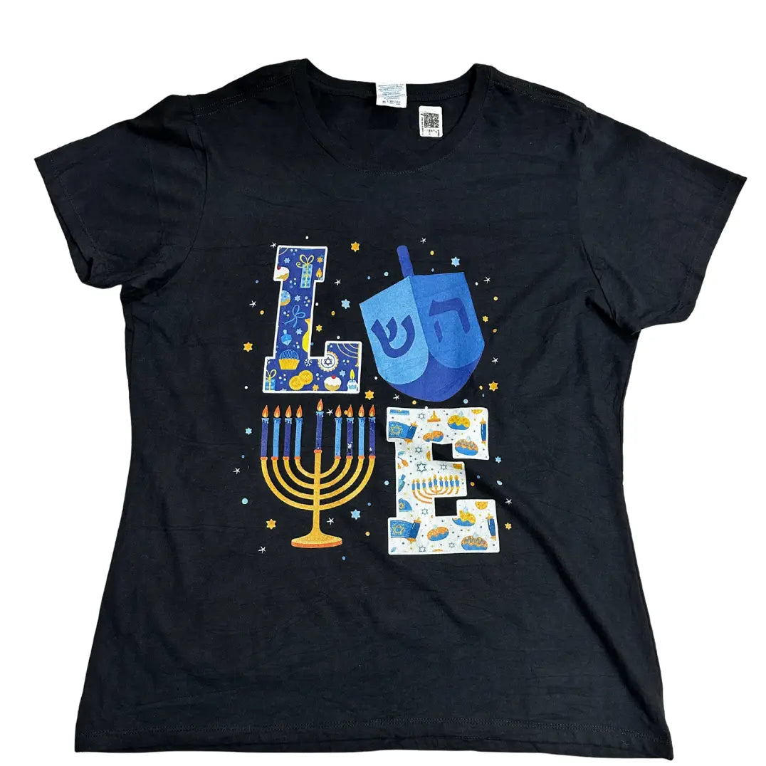 🖤 LOVE Hanukkah Graphic T-Shirt