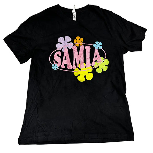 🌸 Women’s Personalized “SAMIA” Graphic T-Shirt 🌸