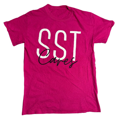 SST Cares Graphic Crew Neck T Shirt 💗🎗️