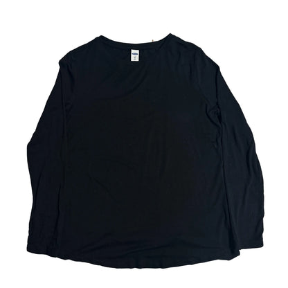 Old Navy Luxe Long Sleeve Basic T Shirt 🖤✨