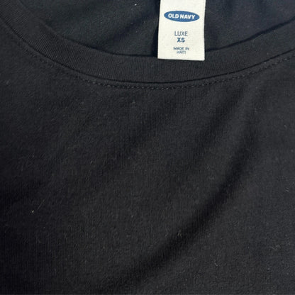 Old Navy Luxe Long Sleeve Basic T Shirt 🖤✨