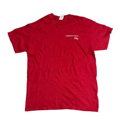 Gildan ® Ultra Cotton Lilly Global Day of Service Red T Shirt