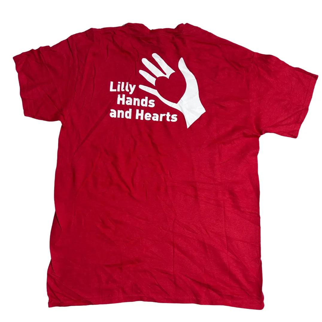 Gildan ® Ultra Cotton Lilly Global Day of Service Red T Shirt