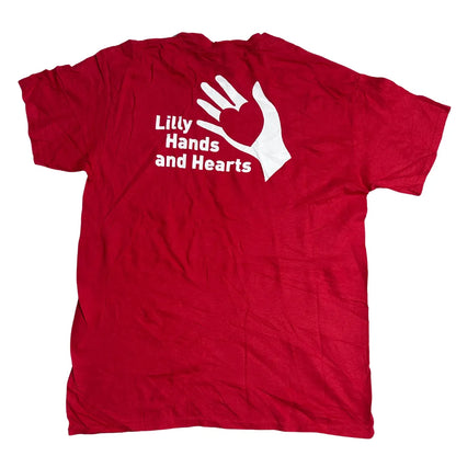 Gildan ® Ultra Cotton Lilly Global Day of Service Red T Shirt