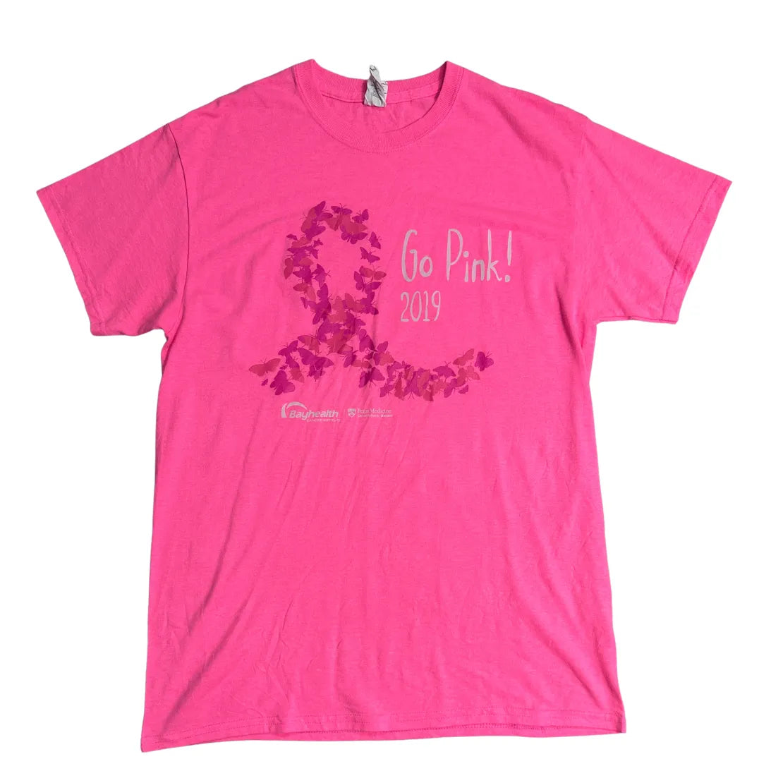 Gildan®  “Go Pink 2019” Awareness Graphic Tee 🎗️