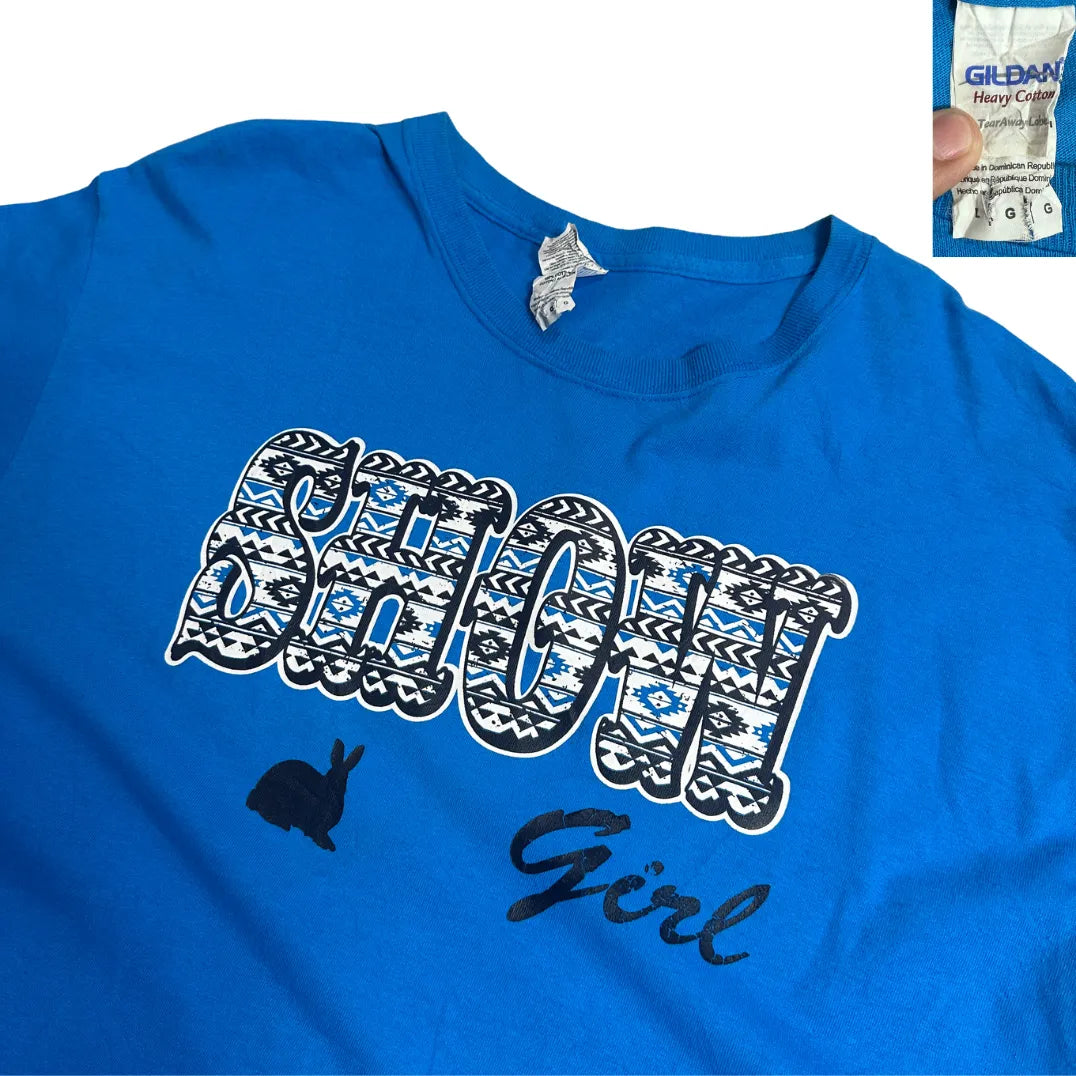 Gildan®  “Show Girl” Graphic Tee 💙