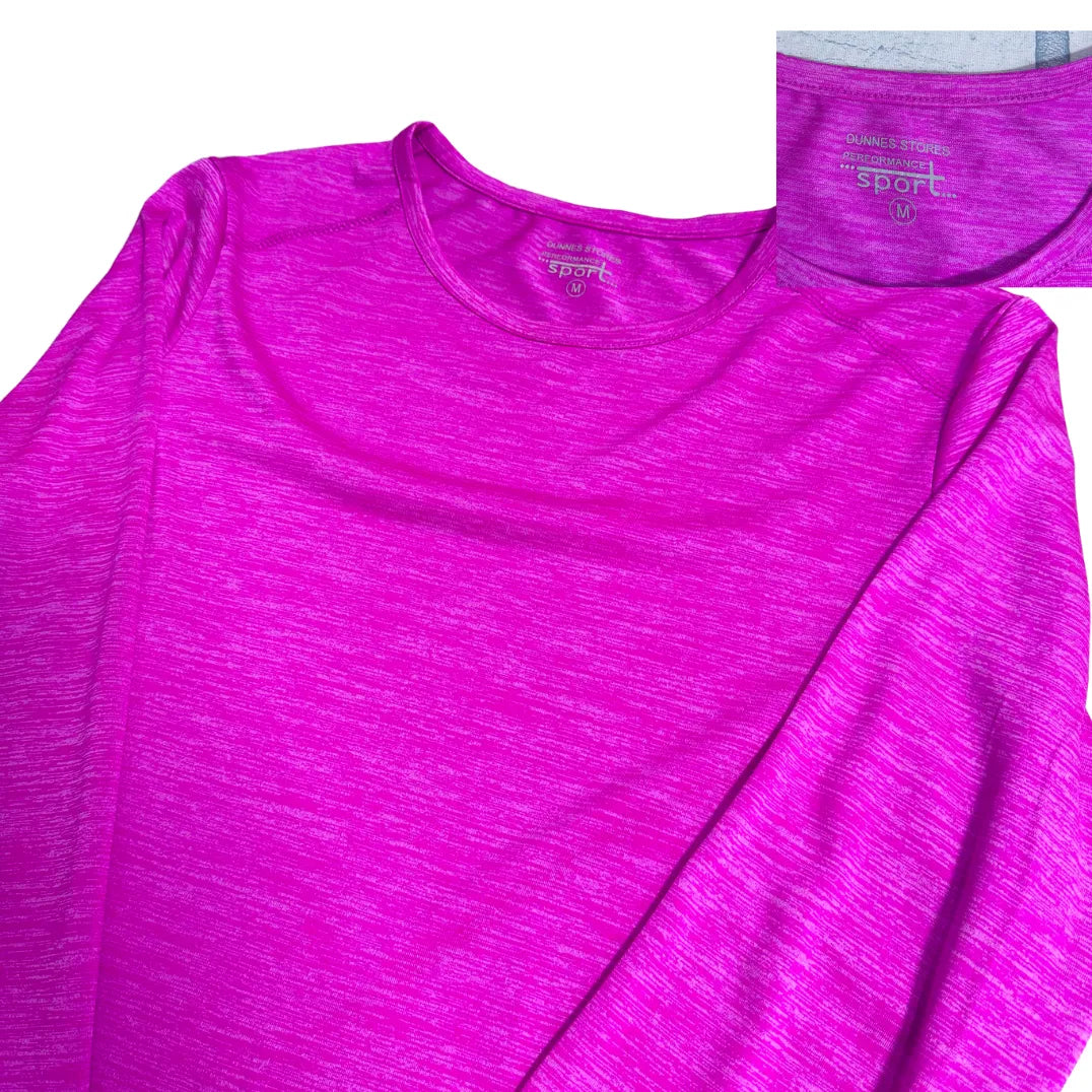 Dunnes Stores®  Sport Performance Long Sleeve Tee 🏃‍♀️(MEDIUM)