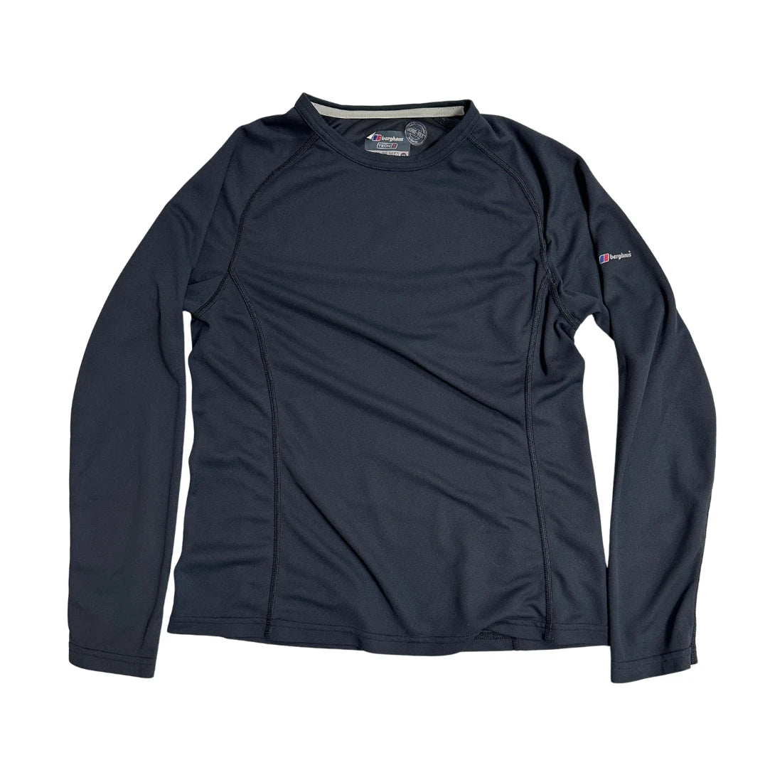 ⚫ Berghaus Tech Long Sleeve (Black) – Size 12