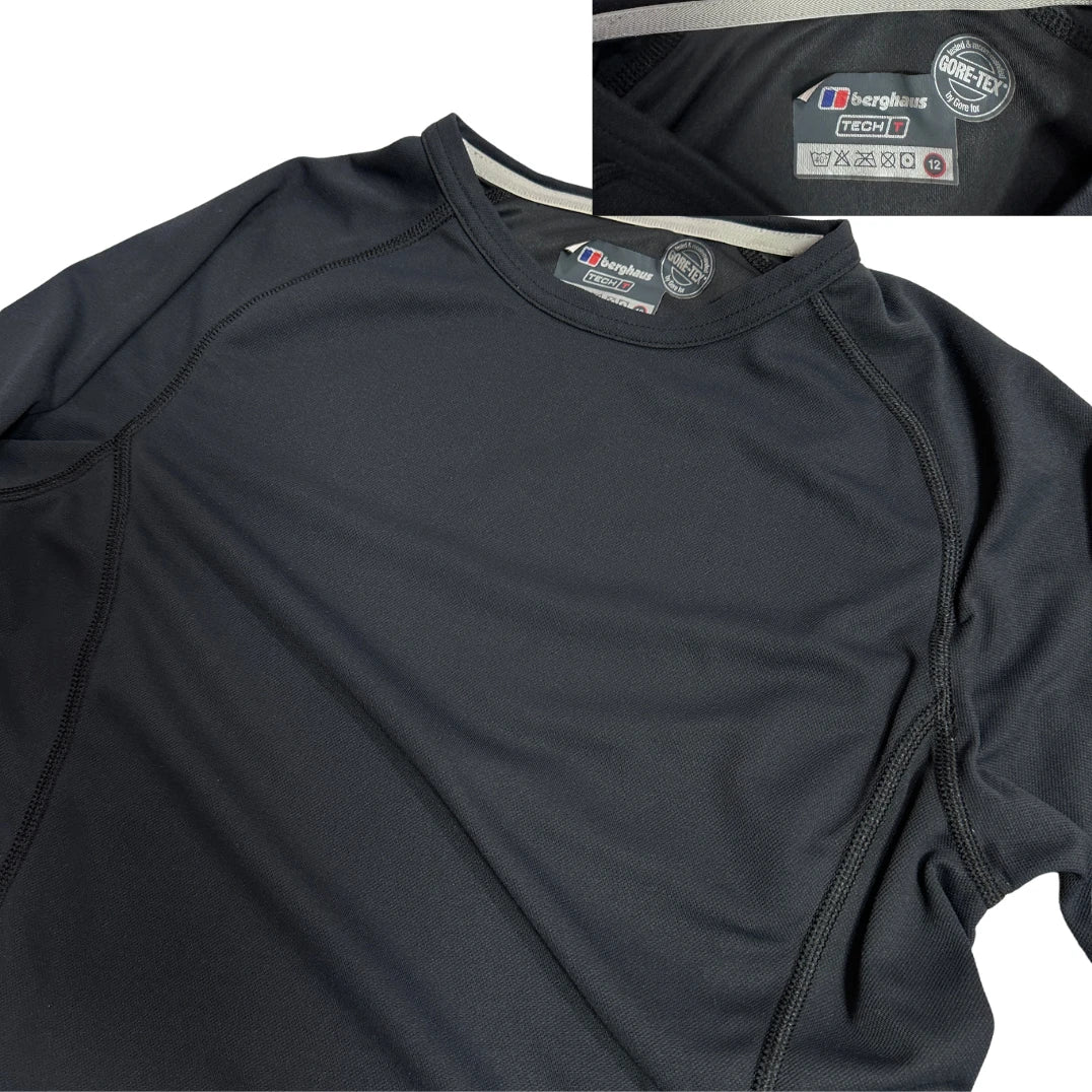 ⚫ Berghaus Tech Long Sleeve (Black) – Size 12