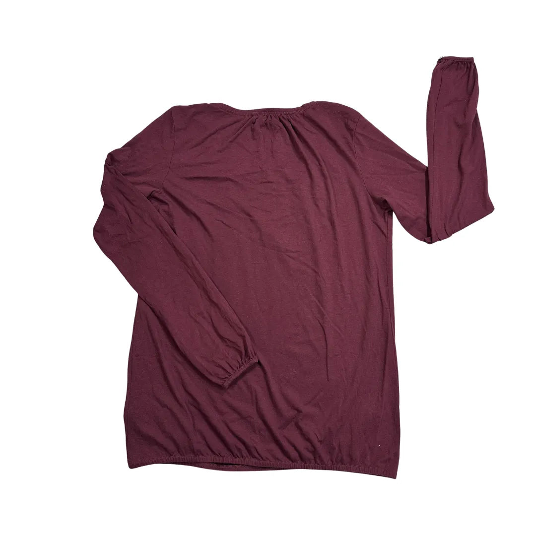 Tom Tailor® Burgundy Long Sleeve Blouse(L)