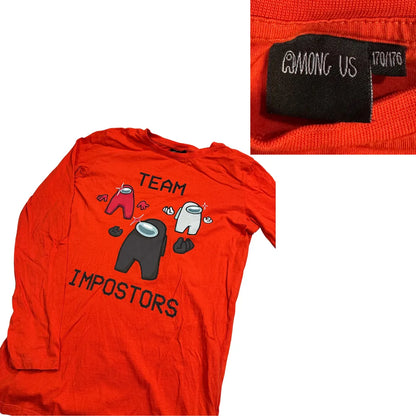 Among Us® Red Team Impostors Graphic Long Sleeve T-Shirt
