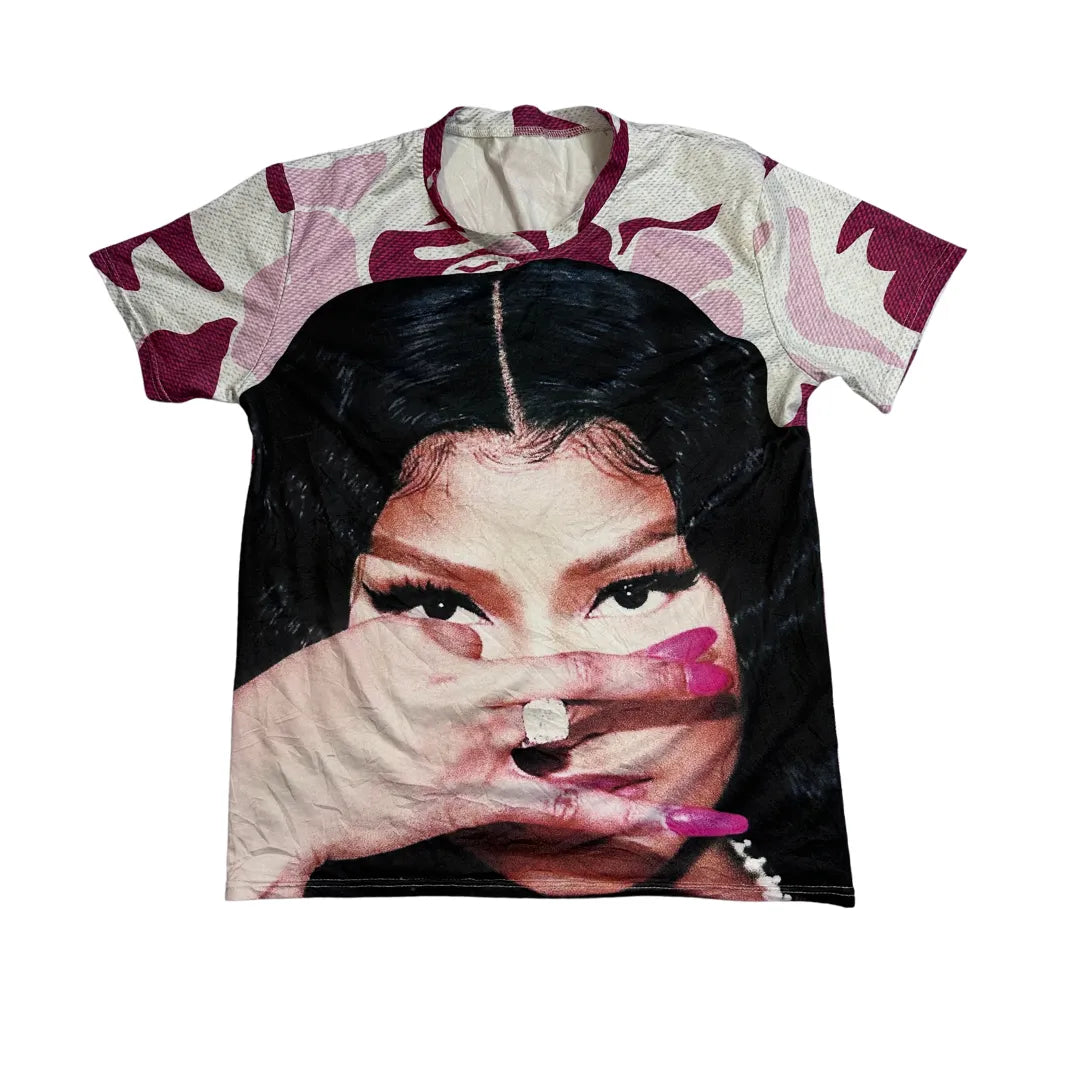 Pink Graphic Short Sleeve T-Shirt