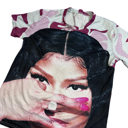 Pink Graphic Short Sleeve T-Shirt