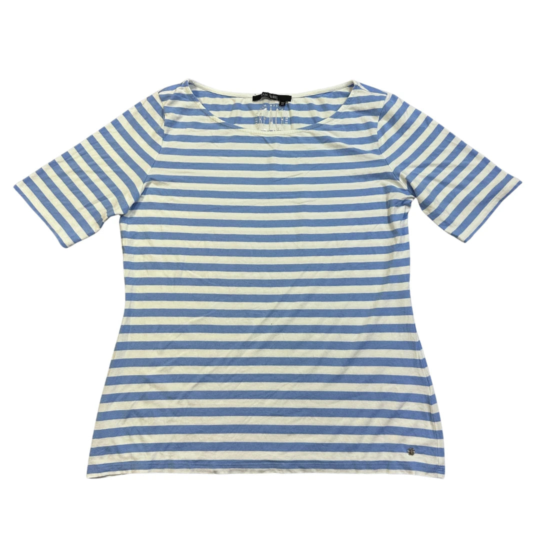 Marc Aurel® Blue White Striped Casual Top