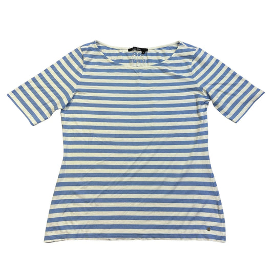Marc Aurel® Blue White Striped Casual Top