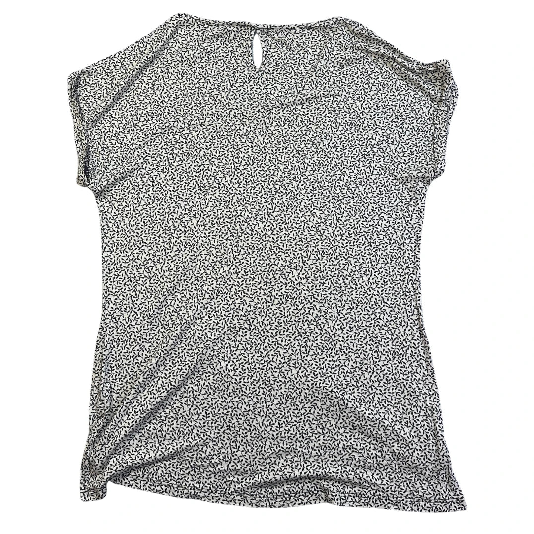 Your Sixth Sense® White Black Floral Print Top