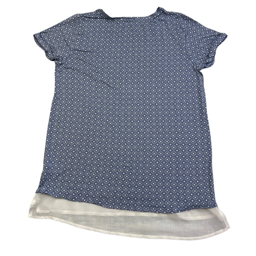 Gina Benotti® Blue Printed Casual Blouse(S)