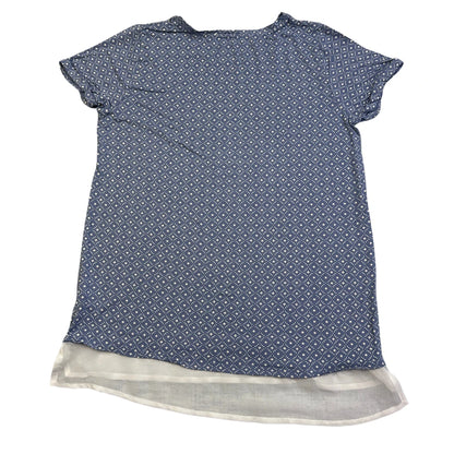 Gina Benotti® Blue Printed Casual Blouse(S)