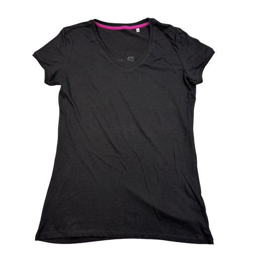 Black Minimalist Casual T-Shirt(M)