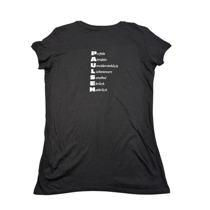 Black Minimalist Casual T-Shirt(M)