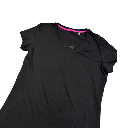 Black Minimalist Casual T-Shirt(M)