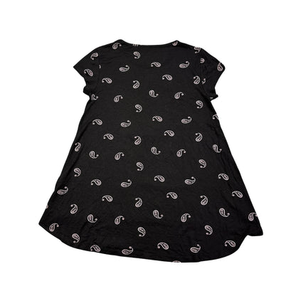 Gina Collection® Black Printed Top