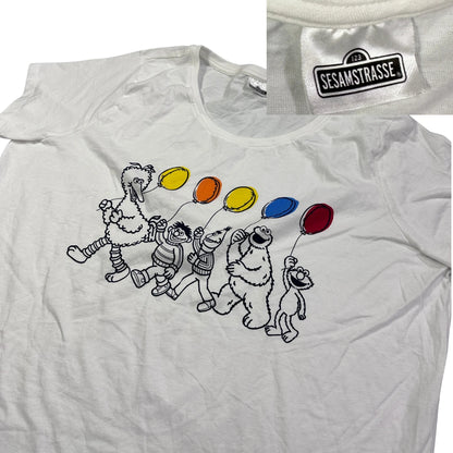 Sesamstrasse® White Graphic T-Shirt
