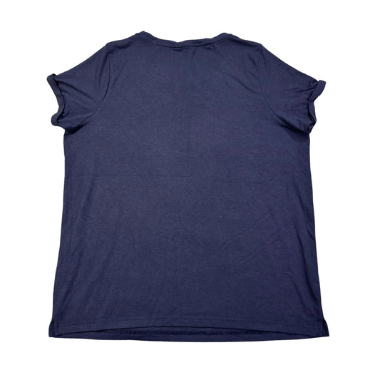 Navy Flip-Flop Graphic T-Shirt