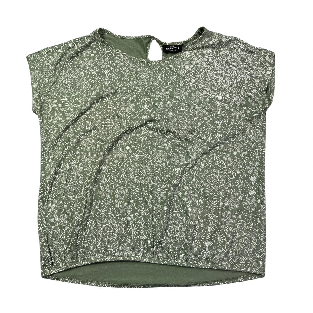 Gina Benotti® Olive Printed Top(M)
