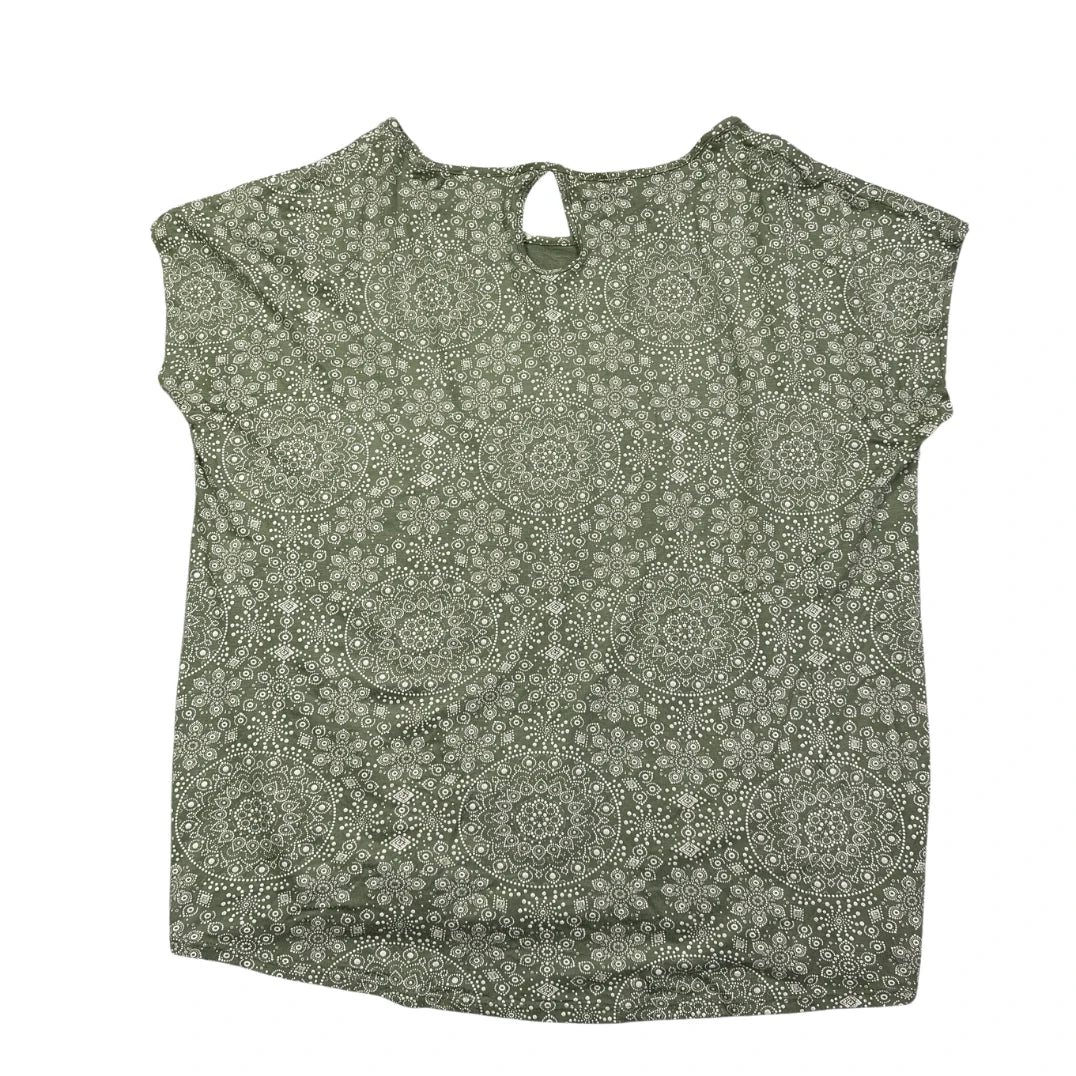 Gina Benotti® Olive Printed Top(M)