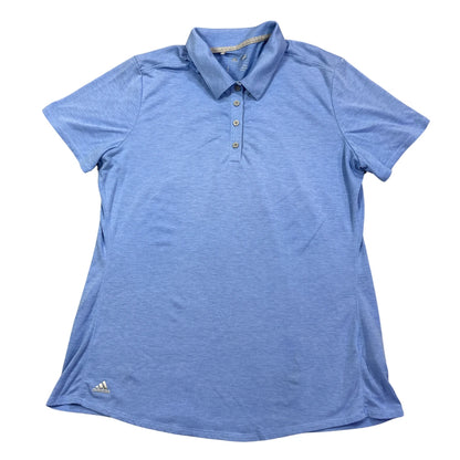 Adidas® Golf Blue Polo Shirt(L)