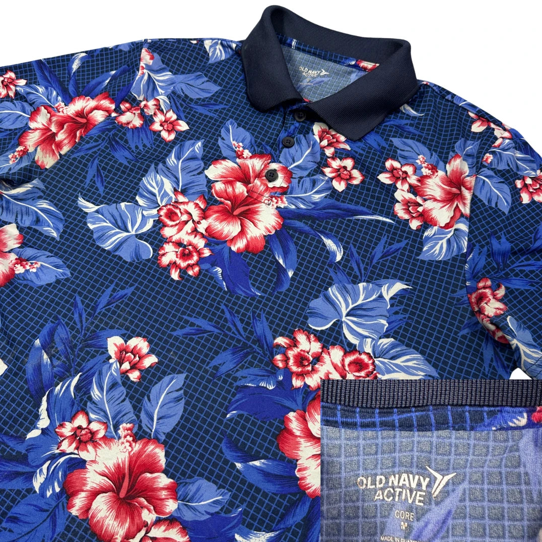 Old Navy Active® Floral Polo(M)