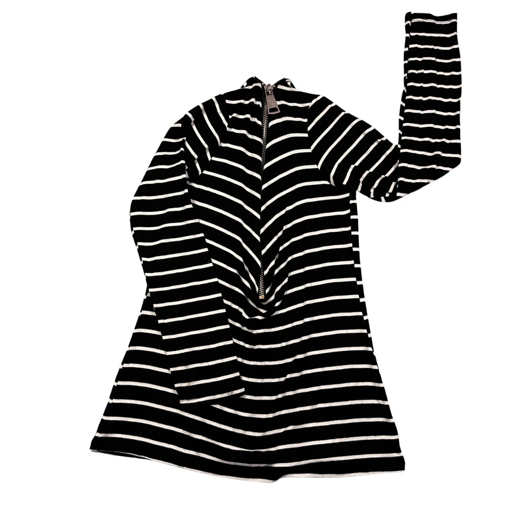 Striped Half Zip Top(S)