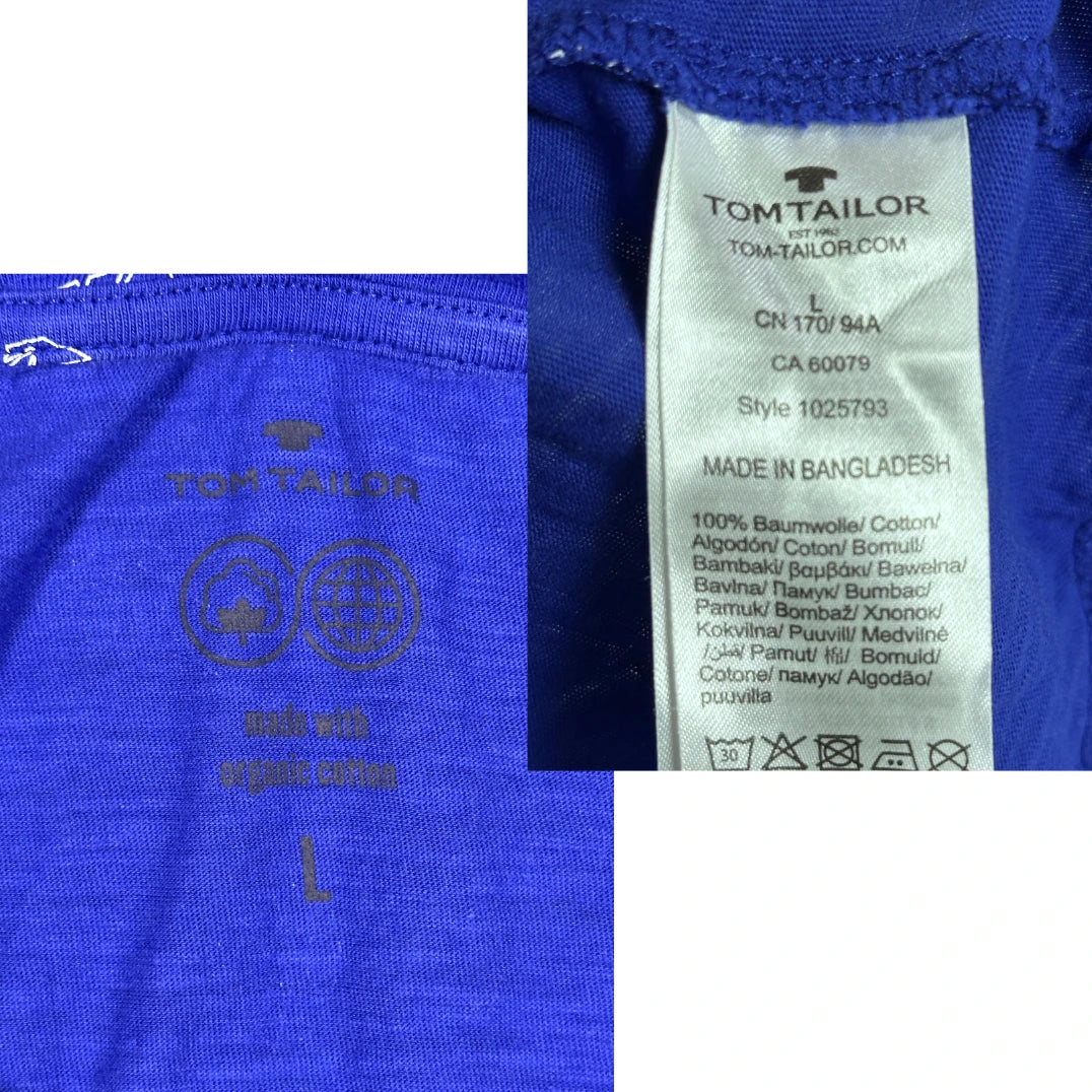Tom Tailor® Leaf Print Tee-L