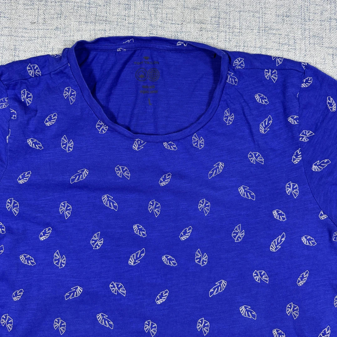 Tom Tailor® Leaf Print Tee-L