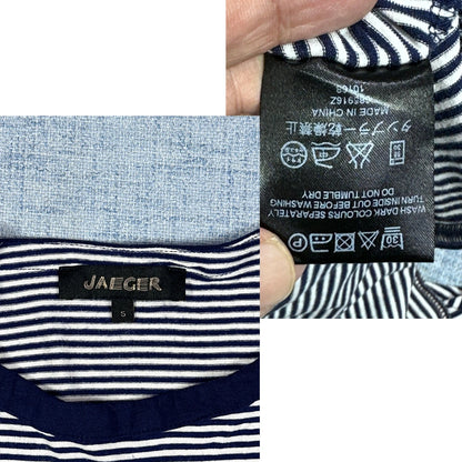 Jaeger® Striped Long Sleeve Top-S