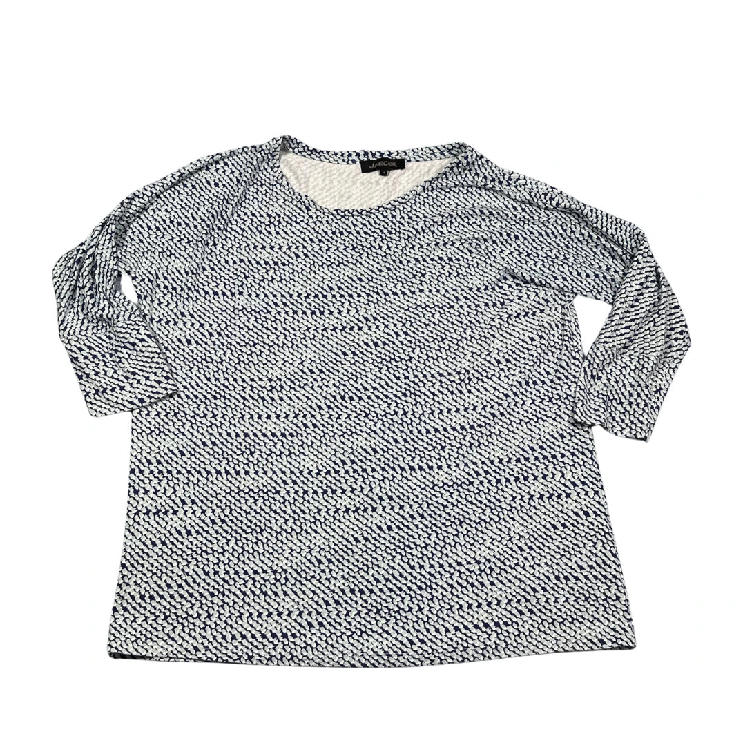 Jaeger® Printed Long Sleeve Top-M