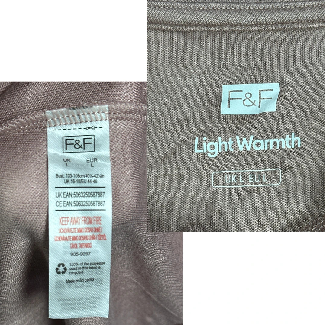 F&F® Light Warmth Top-L