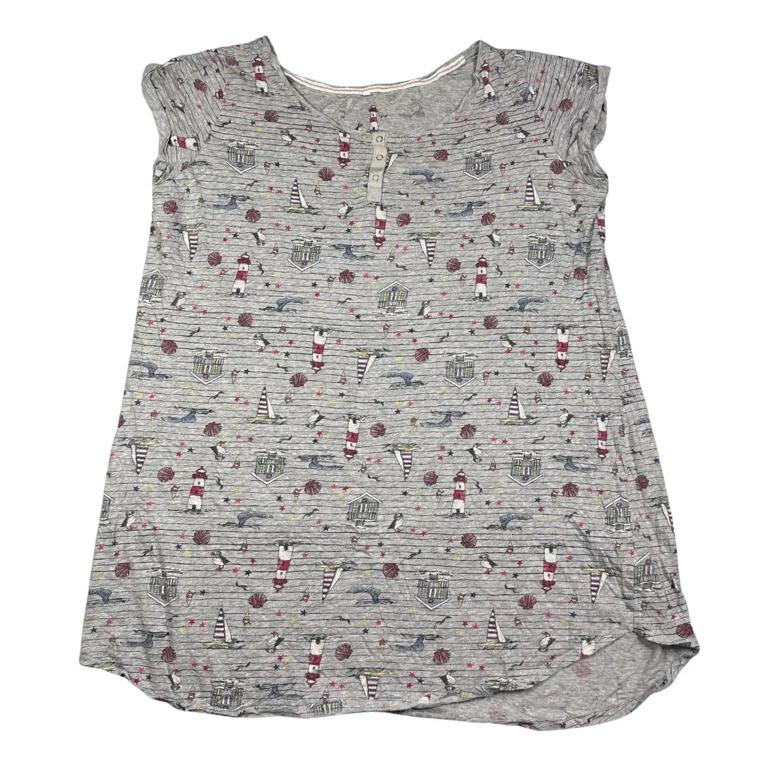 Debenhams® Grey Sleep Tunic Nautical-XL